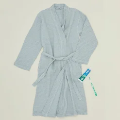 Simple Waffle Bathrobe