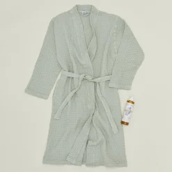 Simple Waffle Bathrobe