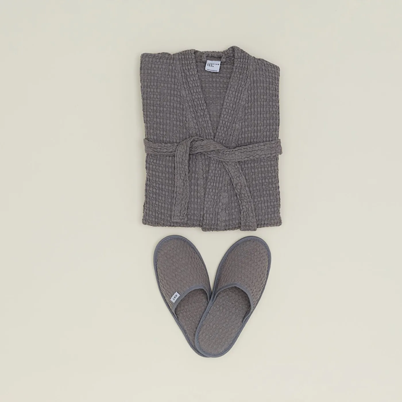 Simple Waffle Bathrobe