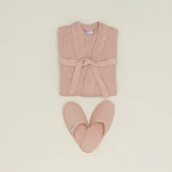 Simple Waffle Bathrobe
