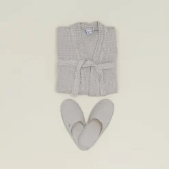 Simple Waffle Bathrobe
