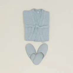 Simple Waffle Bathrobe