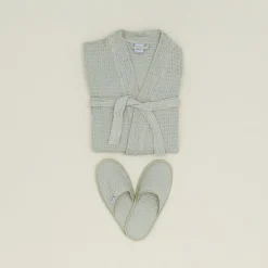 Simple Waffle Bathrobe