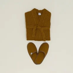Simple Waffle Bathrobe