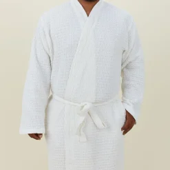 Simple Waffle Bathrobe