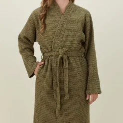 Simple Waffle Bathrobe