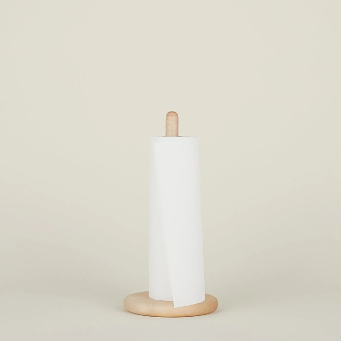 Simple Wood Paper Towel Holder