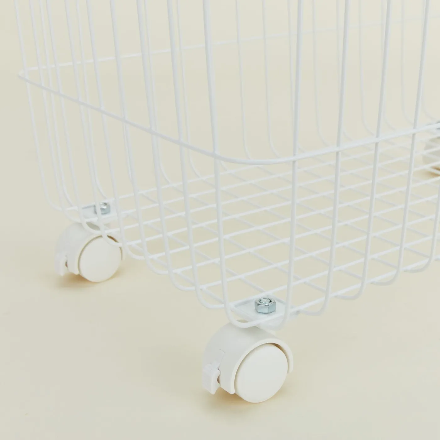 Slim Rolling Laundry Basket