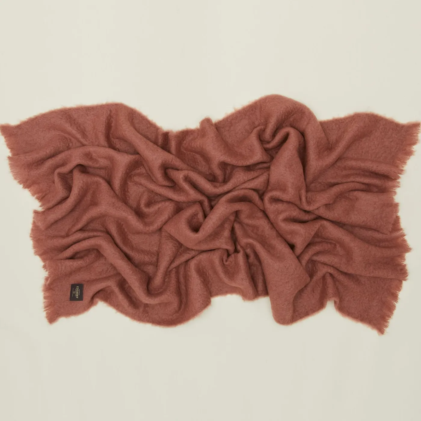 Solid Mohair Throw