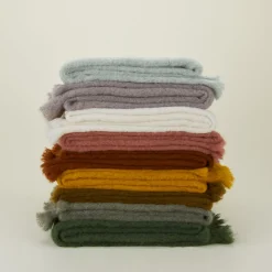 Solid Mohair Throw