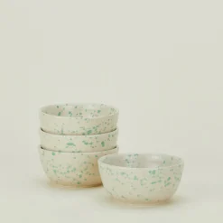 Splatterware Bowl, Set of 4