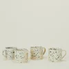 Splatterware Mug, Set of 4