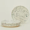 Splatterware Plate, Set of 4