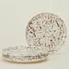 Splatterware Plate, Set of 4
