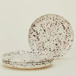 Splatterware Plate, Set of 4