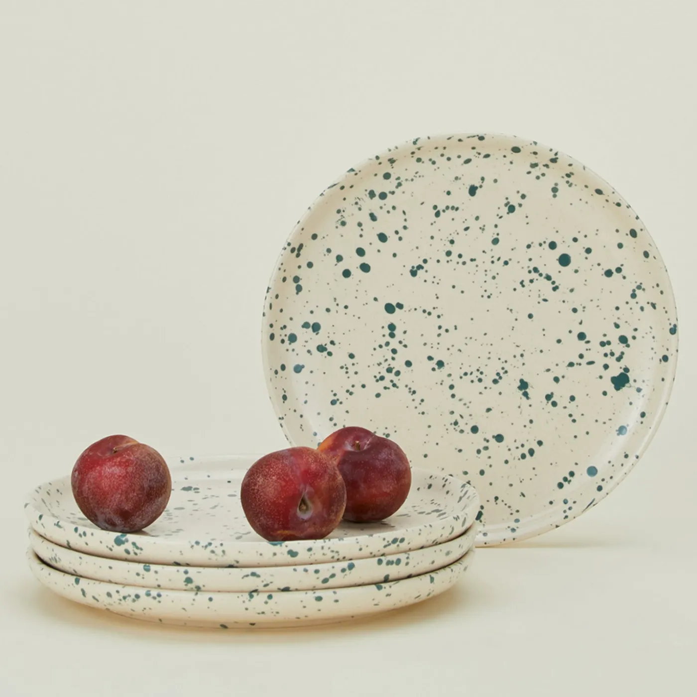 Splatterware Plate, Set of 4