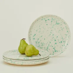 Splatterware Plate, Set of 4