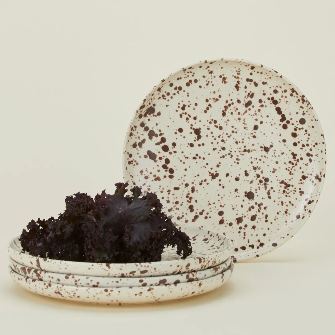 Splatterware Plate, Set of 4