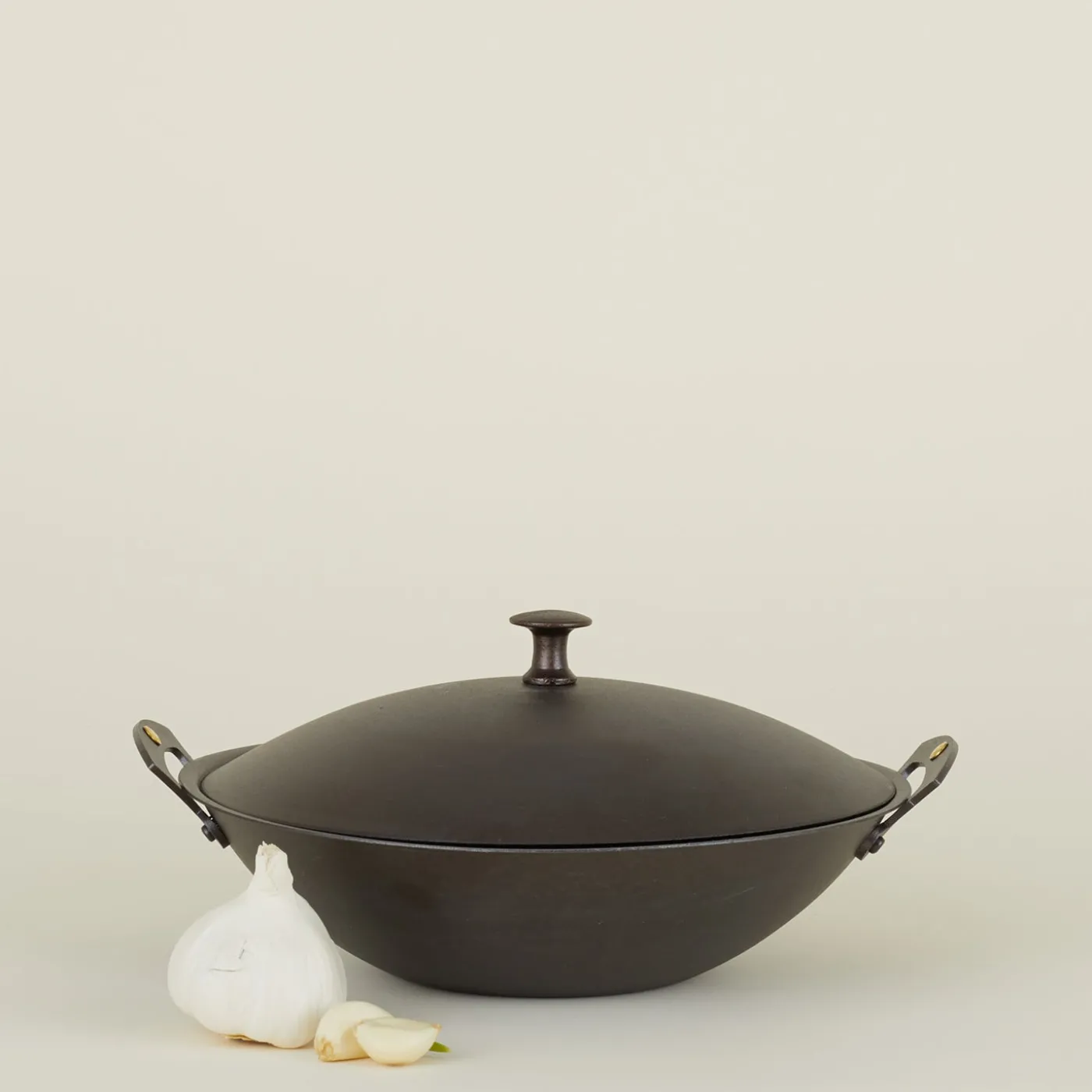 Spun Iron Wok