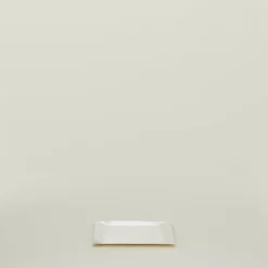 Square Silver Plate