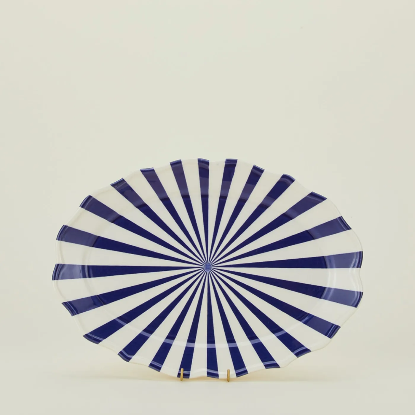Starburst Oval Platter