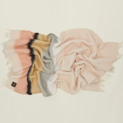 Stripe Mohair Throw