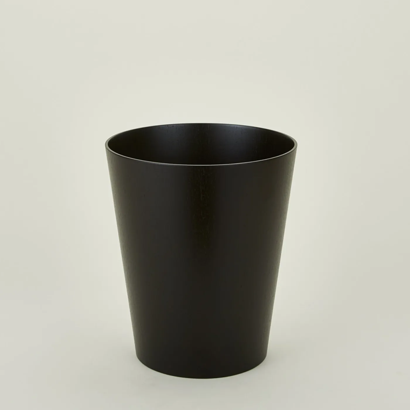Tapered Wooden Wastebasket
