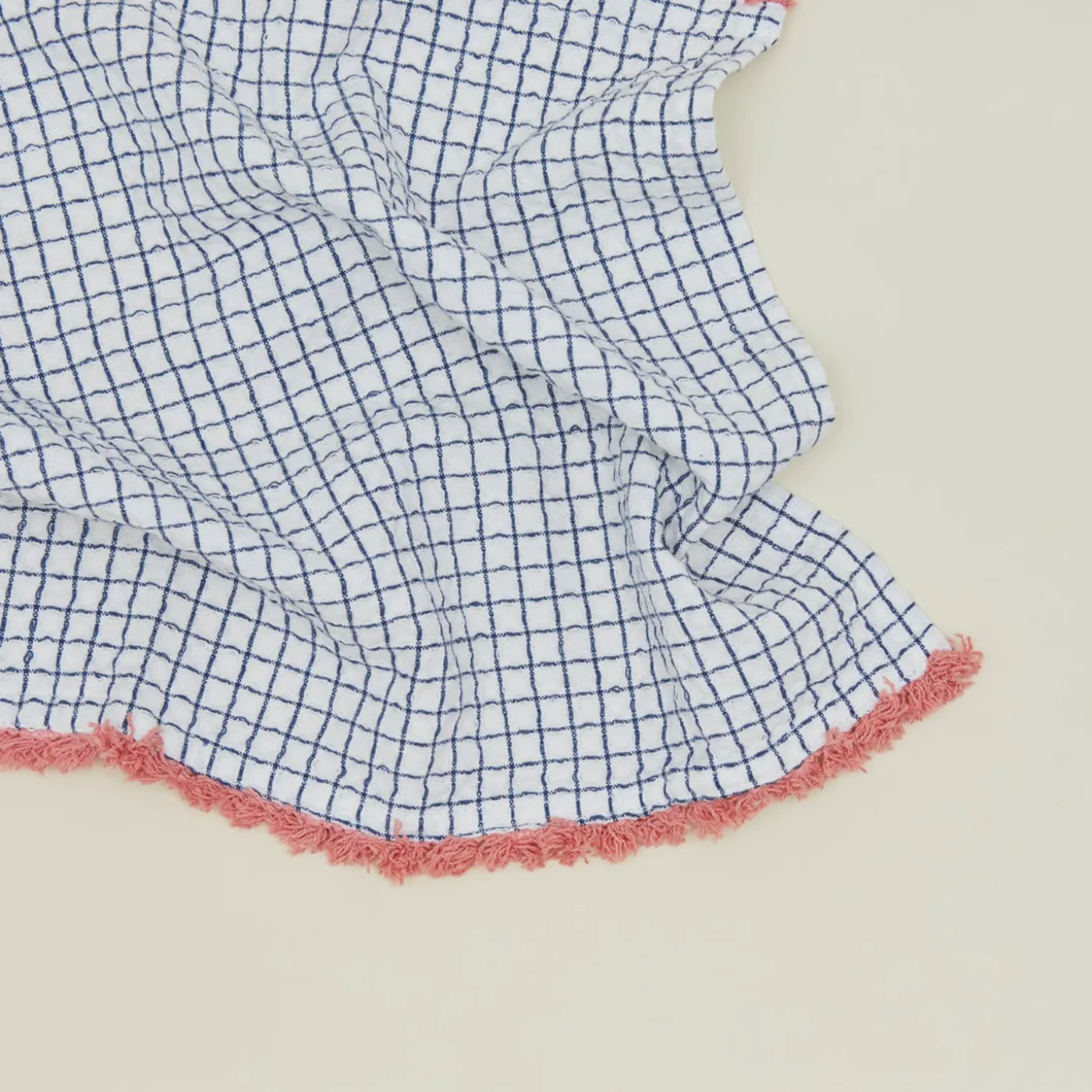 Waffle Bright Fringe Kitchen Dish Cloth